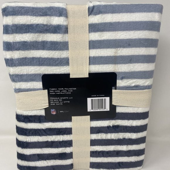 COPY - NFL Chicago Bears Ultra Fleece Silk Touch Throw Bed Blanket 60"x70" - Picture 5 of 6